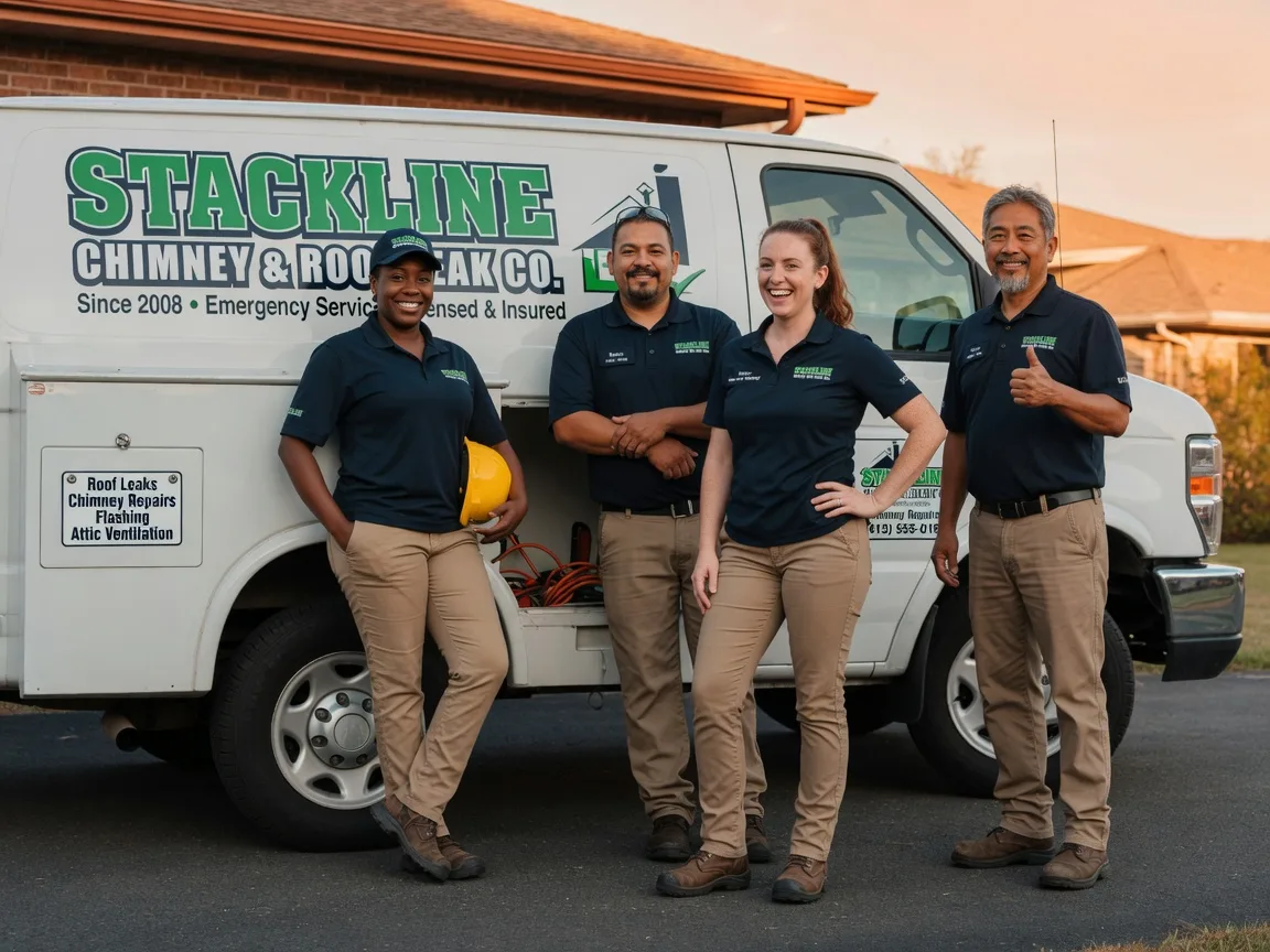 Chimney flashing repair company in Dedham, MA